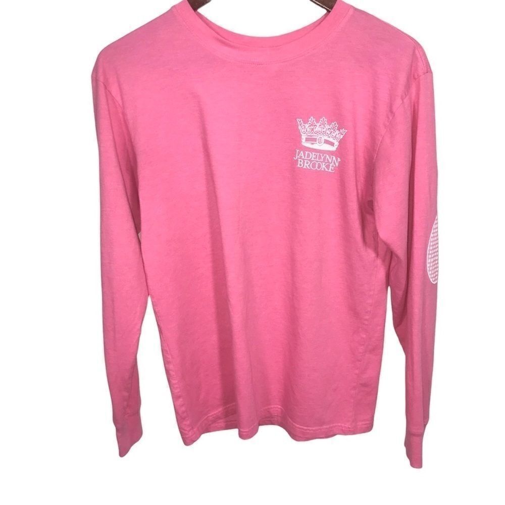 Jadelynn Brooke Pink Christian Long Sleeve T-shirt